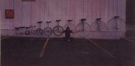 Small to Big Wheel Unicycles